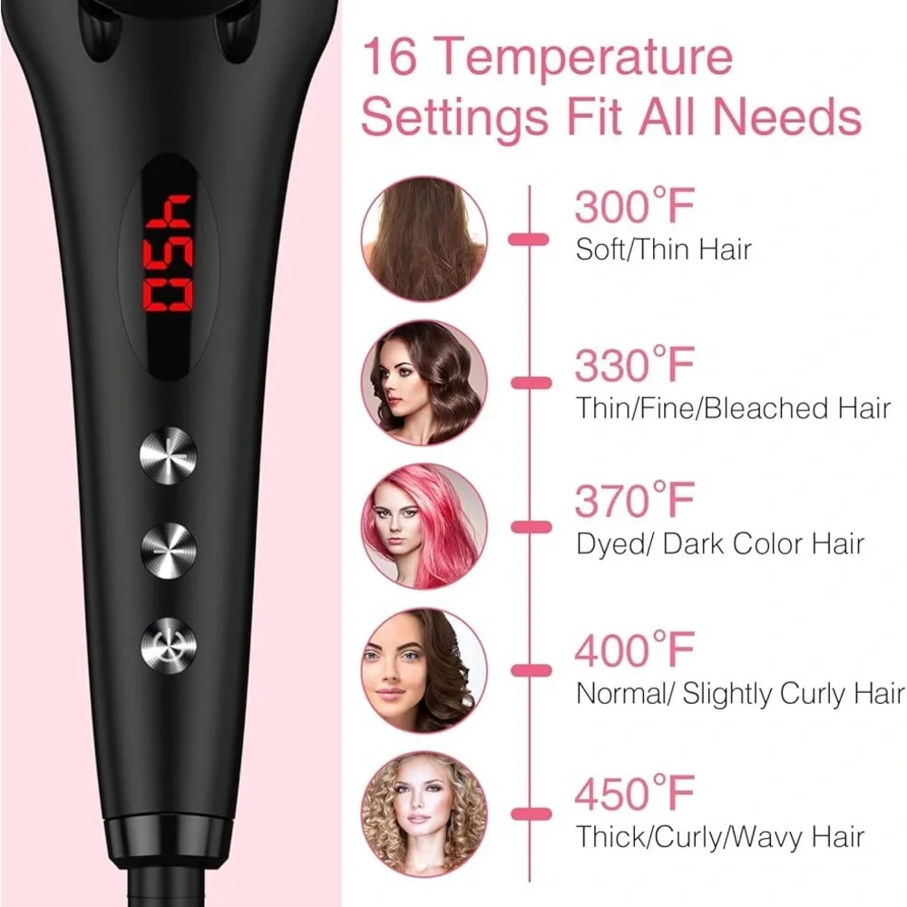MiroPure Black Hair Straightening Brush